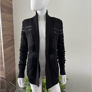 Veronica Beard Cardigan Black Mesh Women's Sz Small❤️
